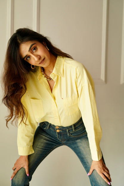 Yellow Long Sleeve Shirt