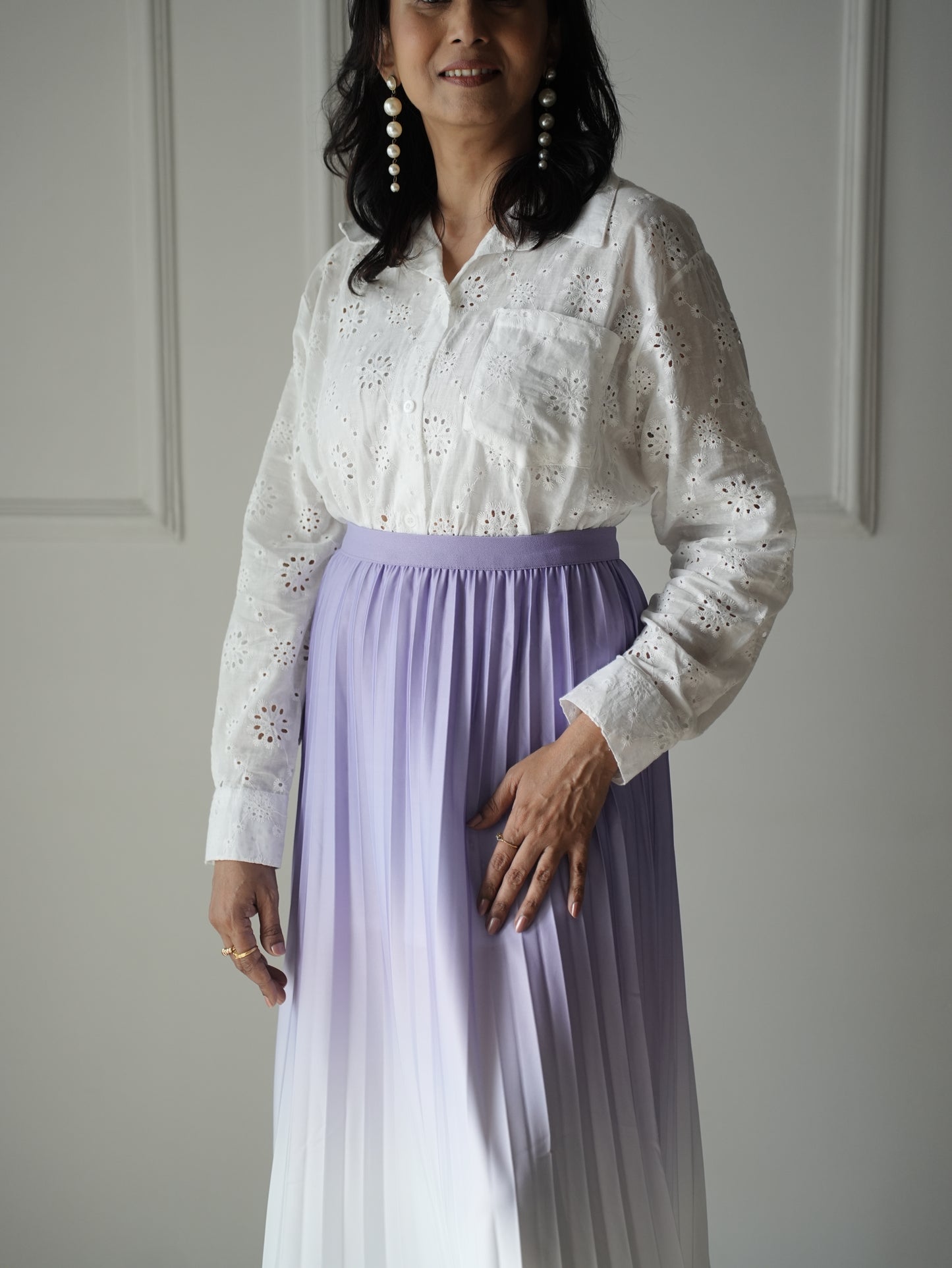 Lilac Ombre Skirt