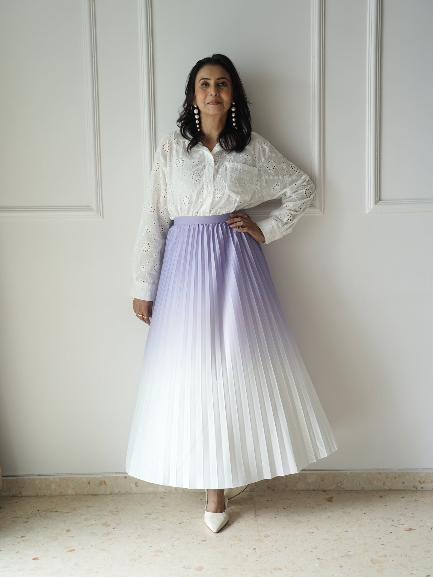 Lilac Ombre Skirt