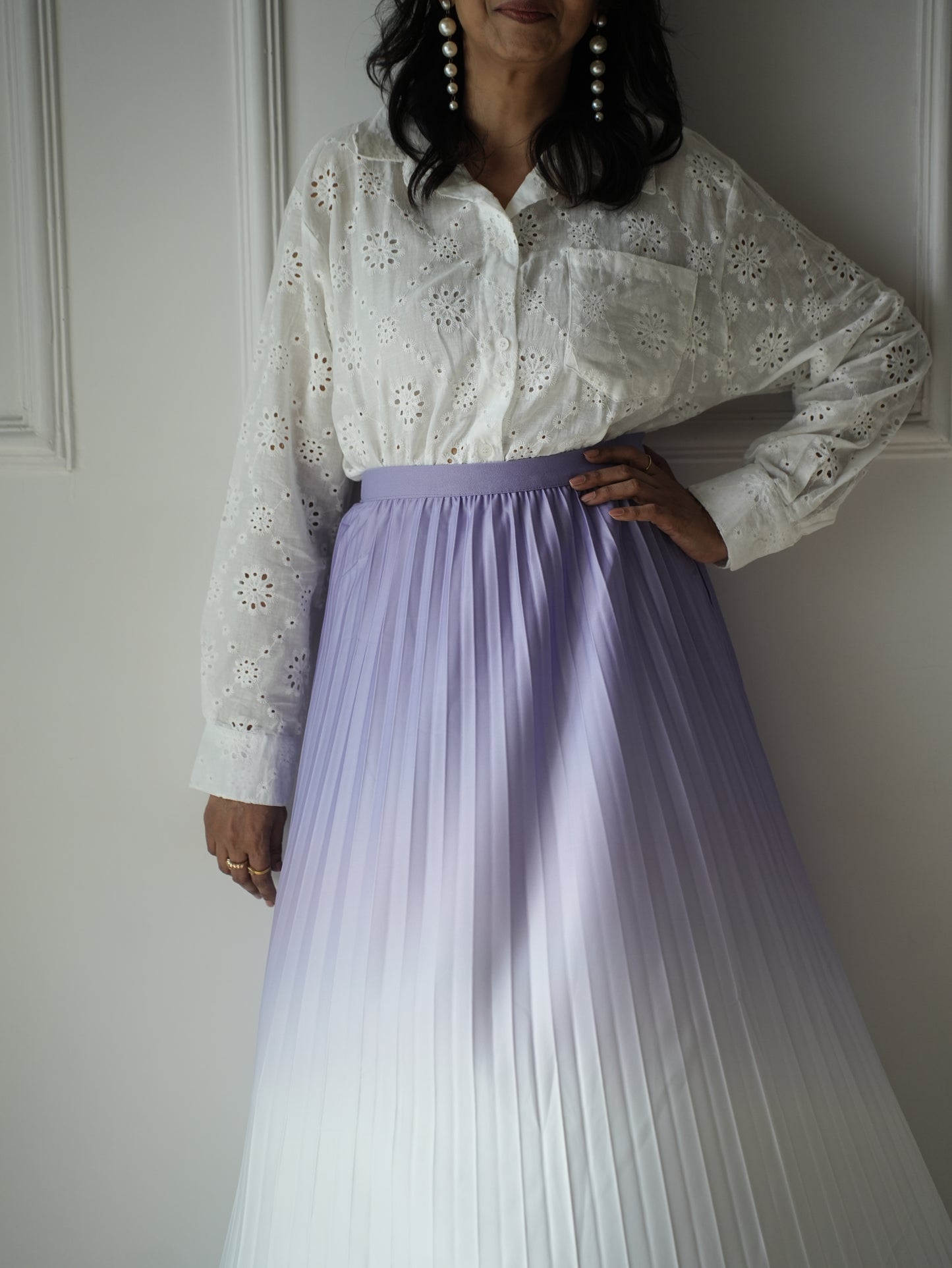 Lilac Ombre Skirt