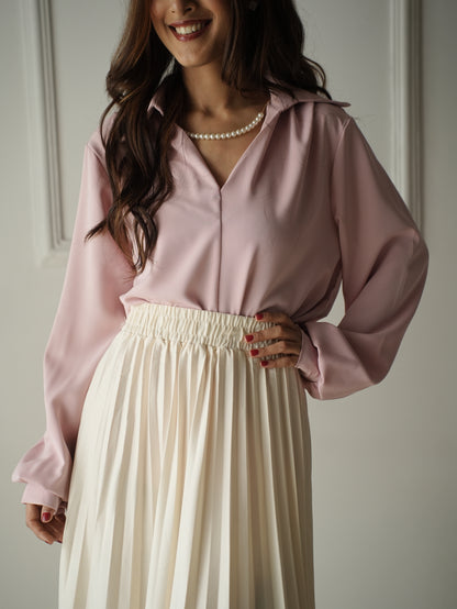 Pink Pearl Adorn Top