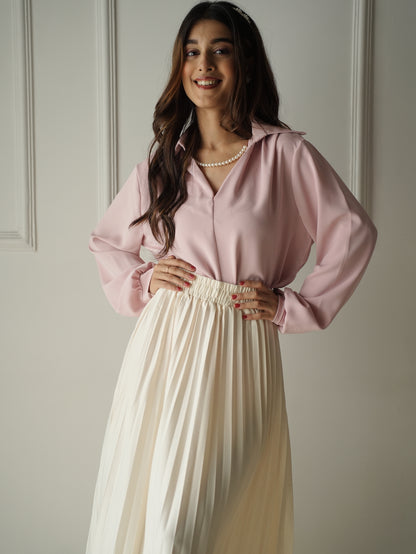 Pink Pearl Adorn Top