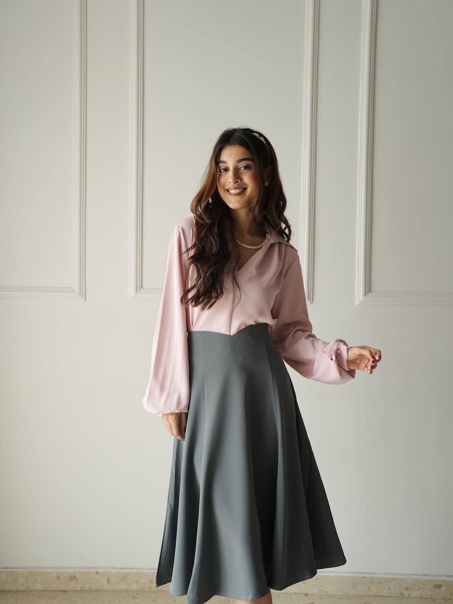 Grey Grace Skirt