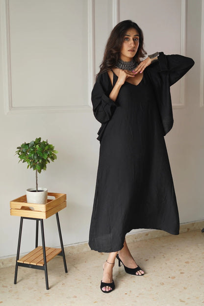 Shirt & Dress Duo Black