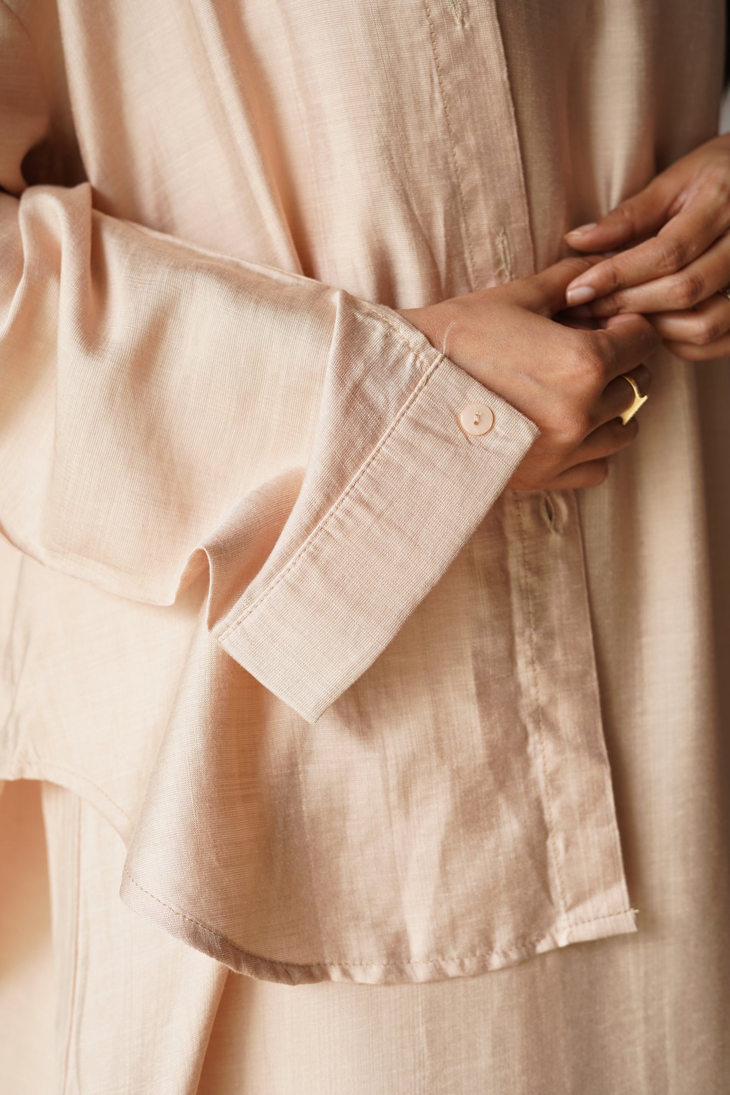 Shirt & Dress Duo Nude