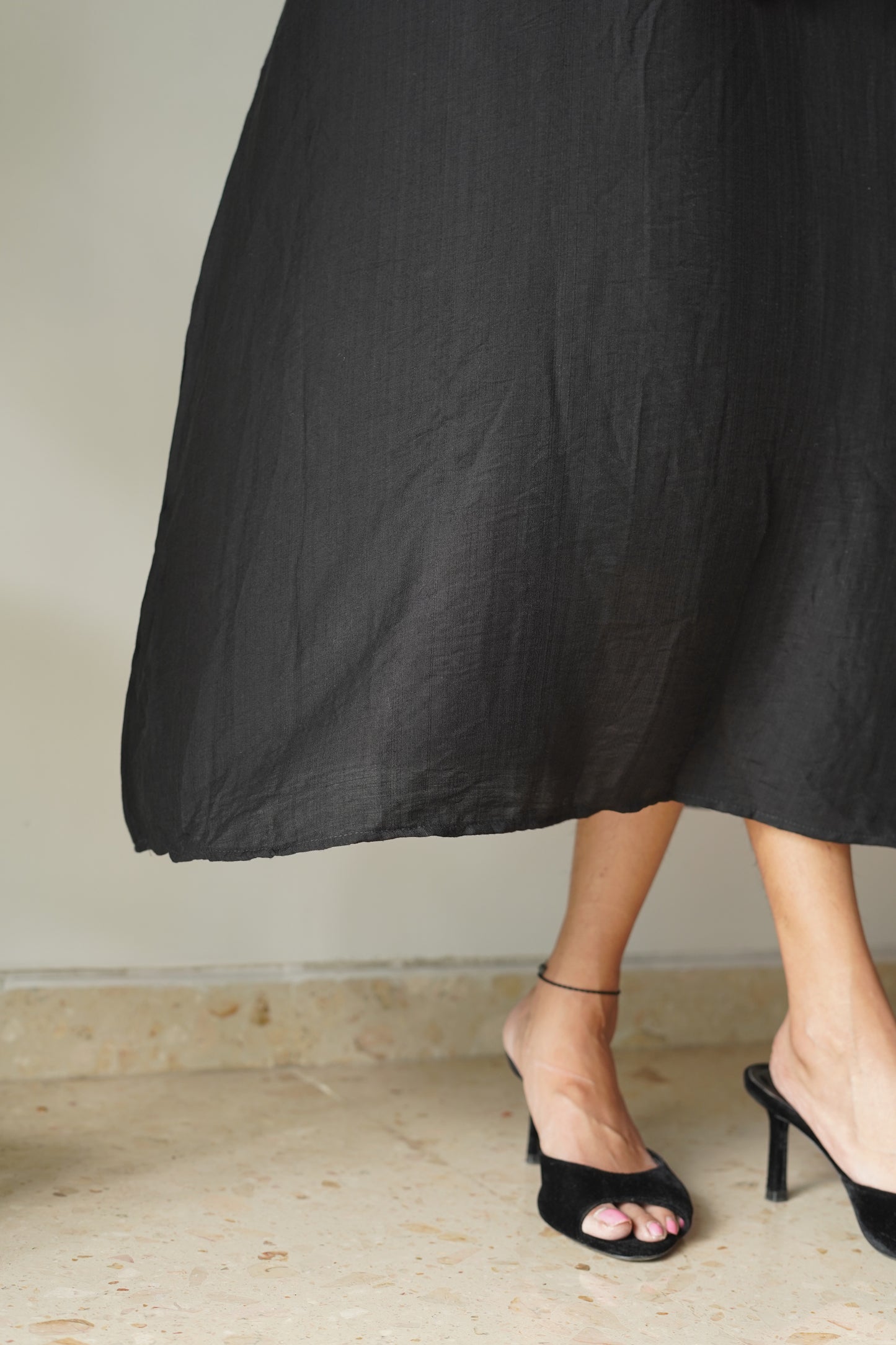 Shirt & Dress Duo Black