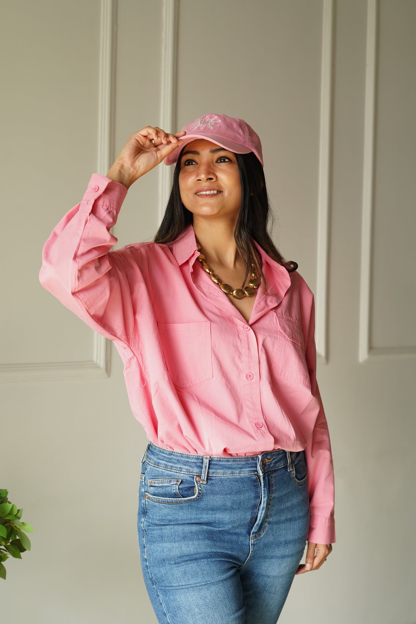 Pink Long Sleeve Shirt
