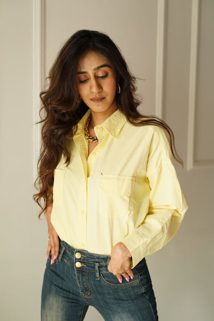 Yellow Long Sleeve Shirt