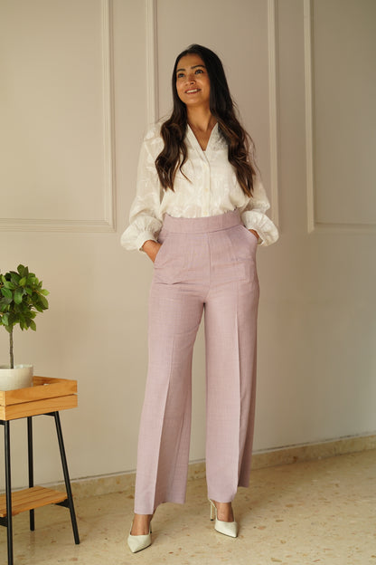 Tailored Lilac Trousers