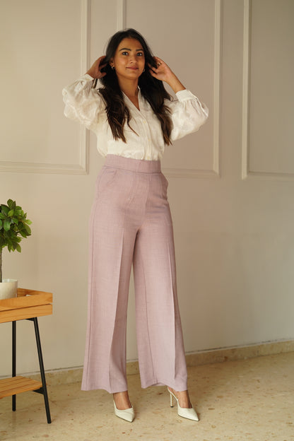 Tailored Lilac Trousers