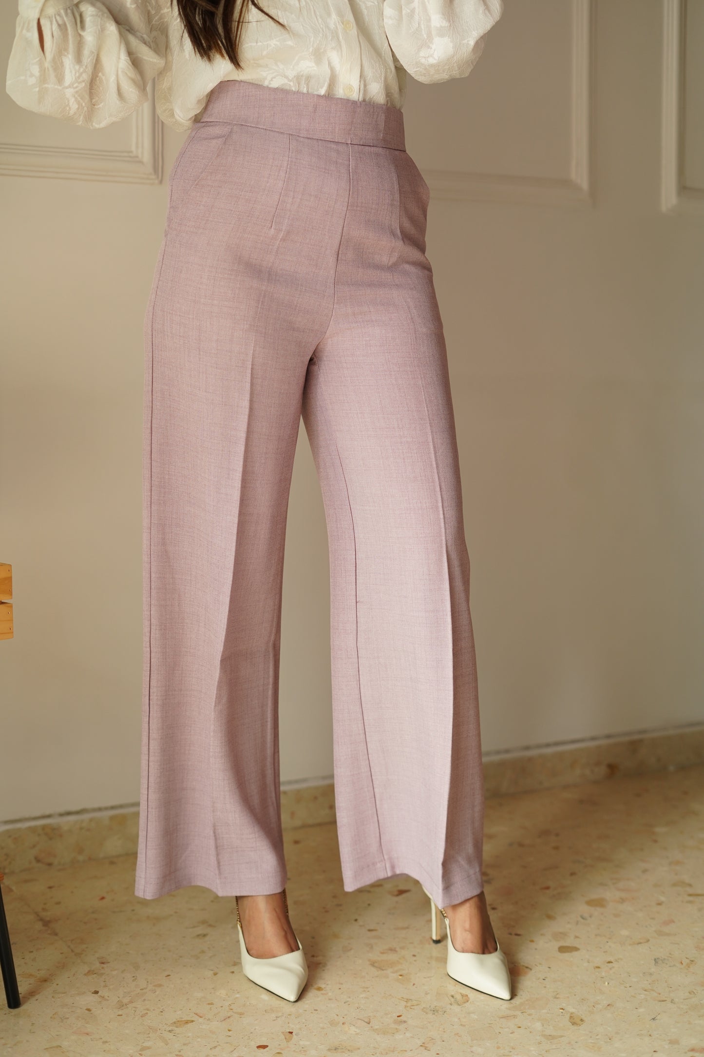 Tailored Lilac Trousers